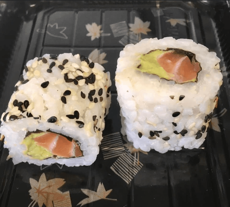 California rolls avocat saumon x6
