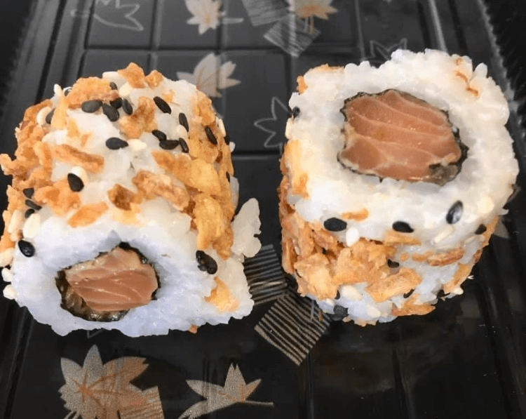 California rolls saumon tartare x6