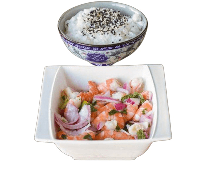 Ceviche de crevette