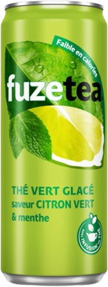 Fuzetea thé vert menthe citron 33cl